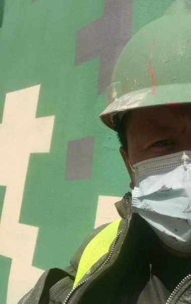 五指山迷彩漆未完全固化；